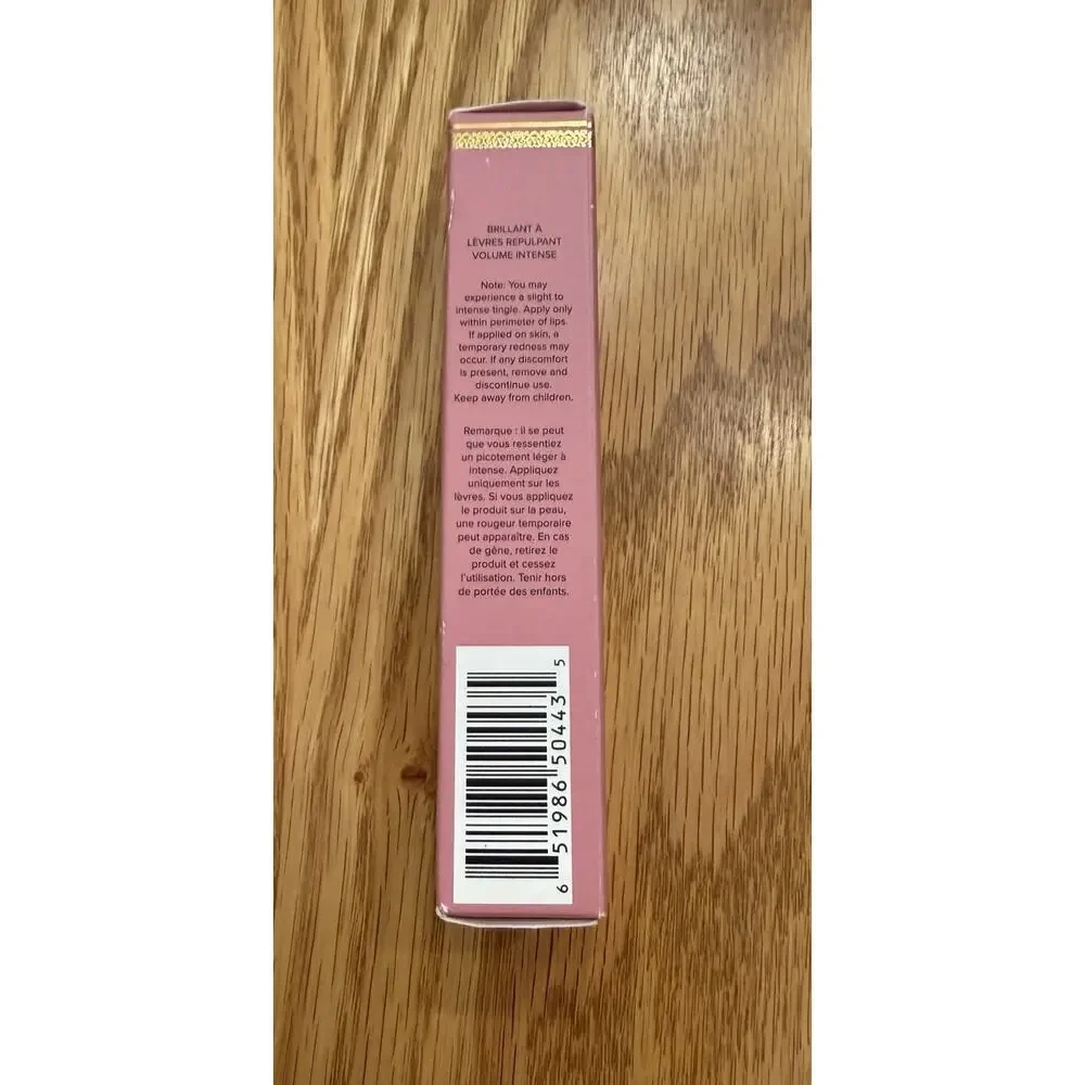 Too Faced Lip Injection Lip Gloss Pretty Pony 6.5 mL Full Size NIB Plumping